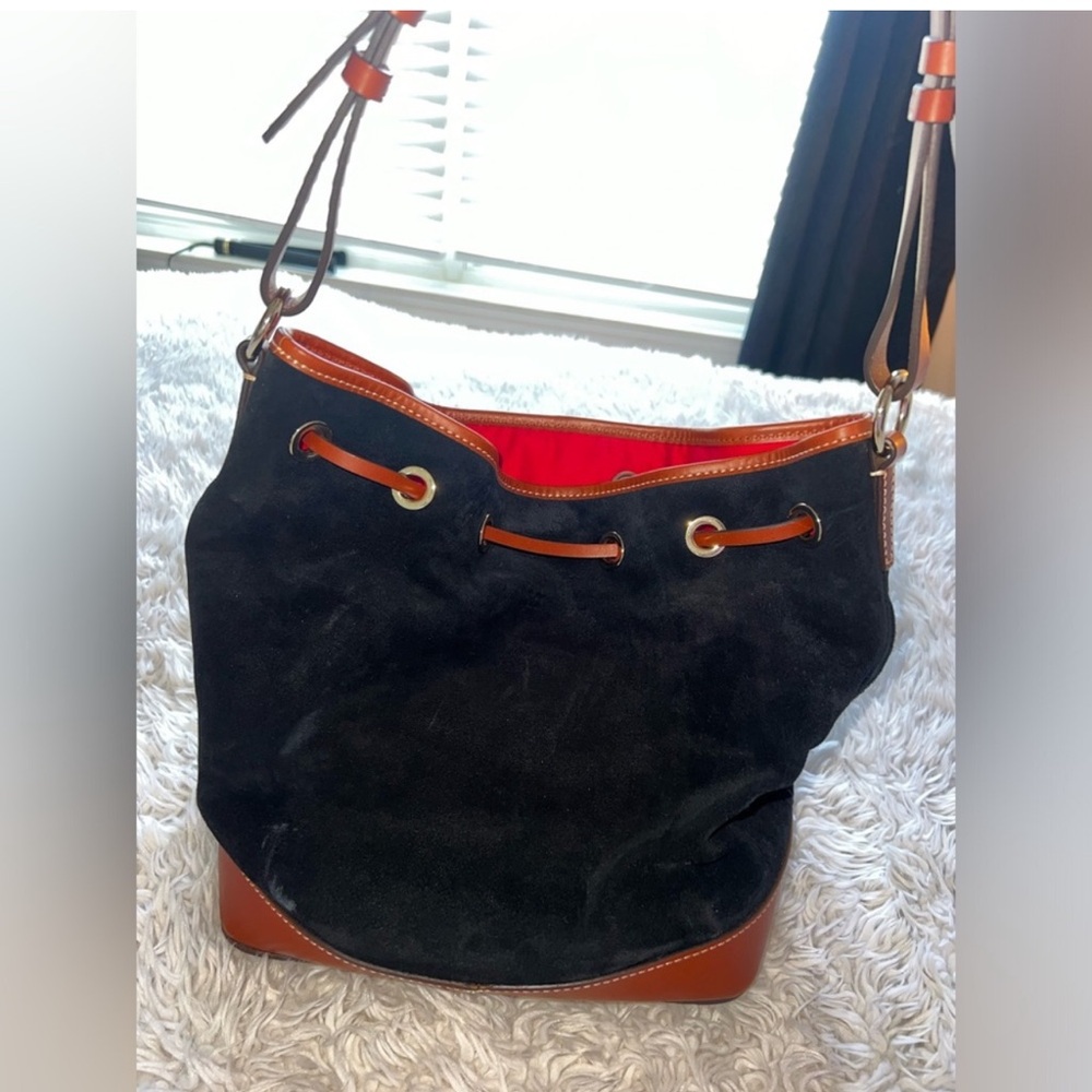 Dooney & Bourke Black Bucket Bag - Picture 5 of 8